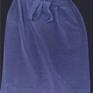 Navy Blue Liz Claiborne Pencil Skirt